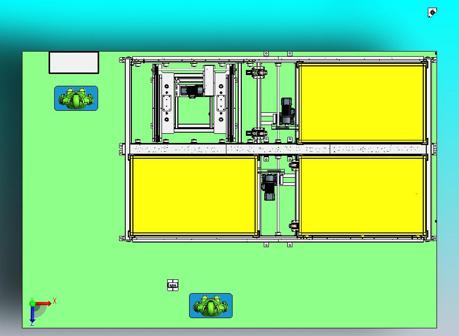 摩擦轮滚筒输送线