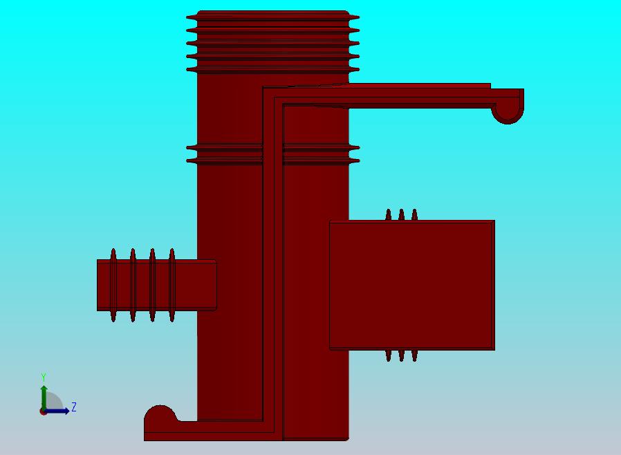 35kV开关柜三通触头盒