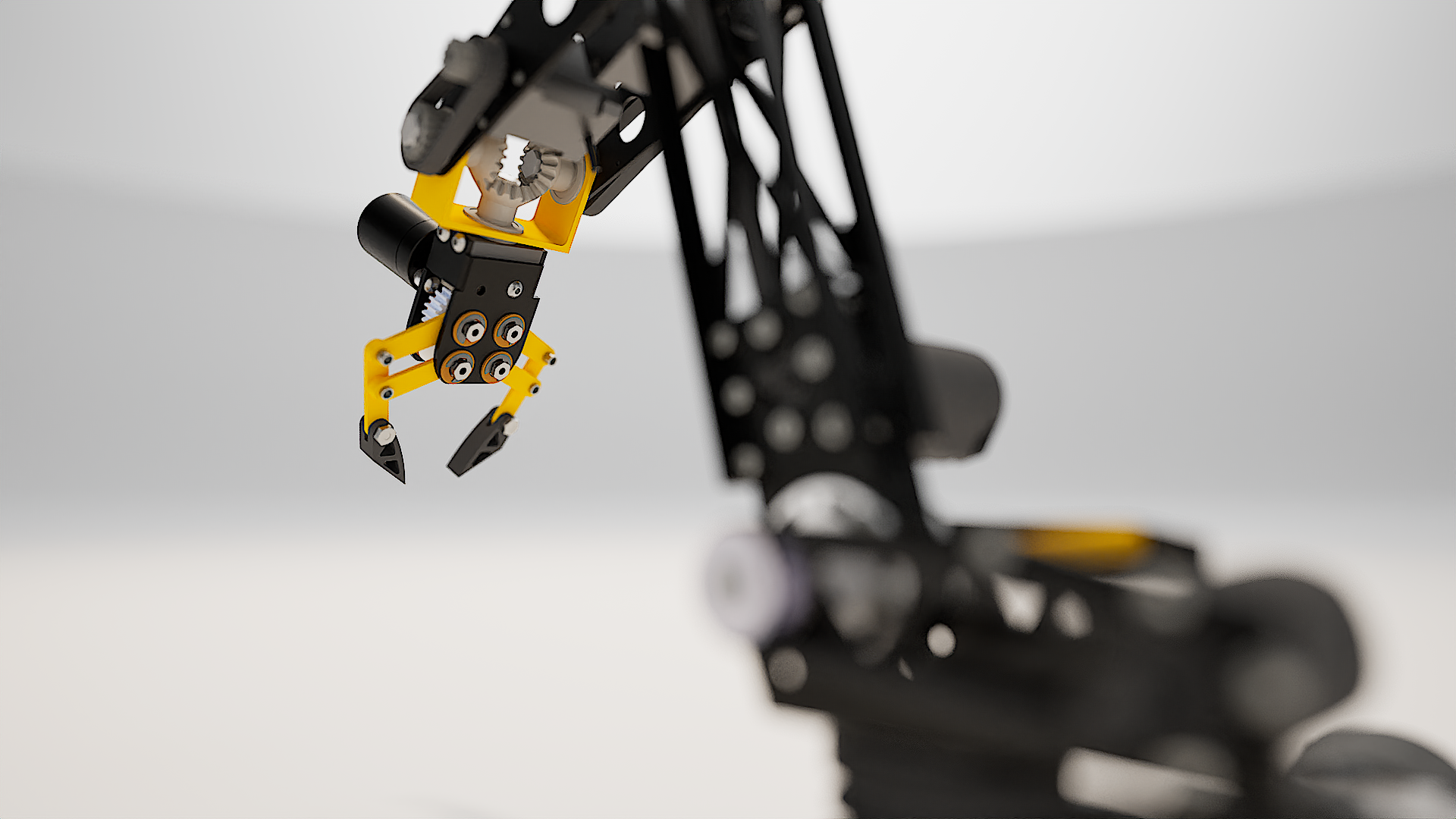 5自由度机械臂结构