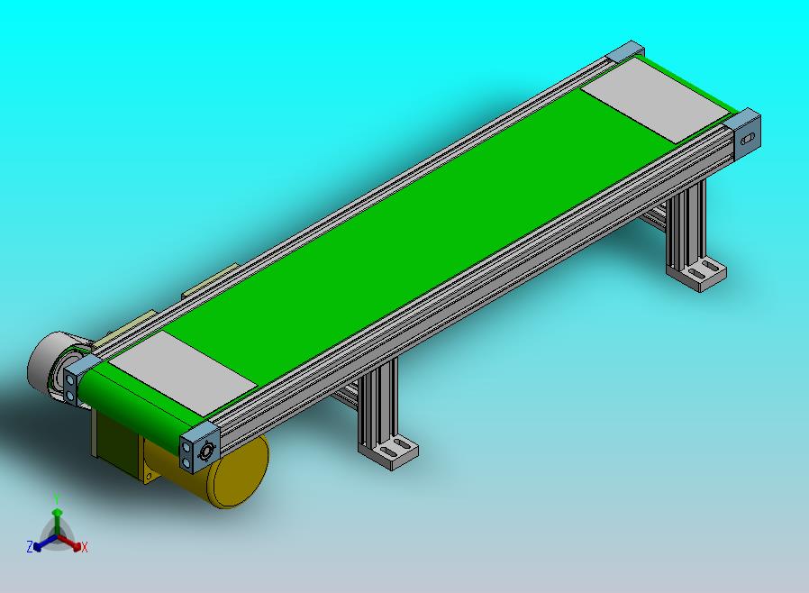 铝型材的皮带输送机