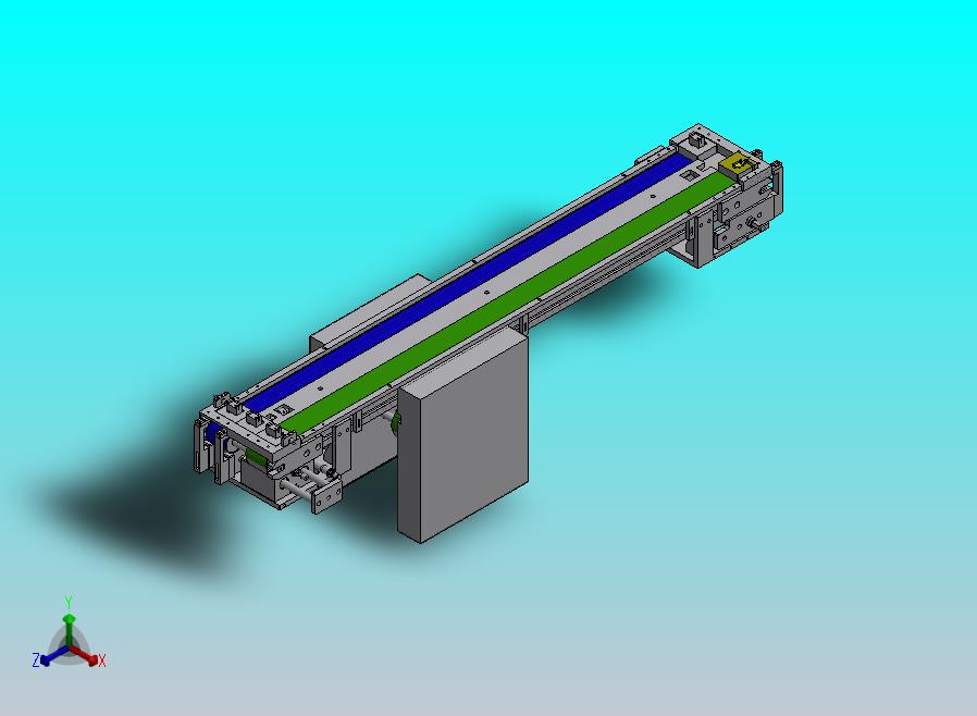 皮带输送的治具回流机构