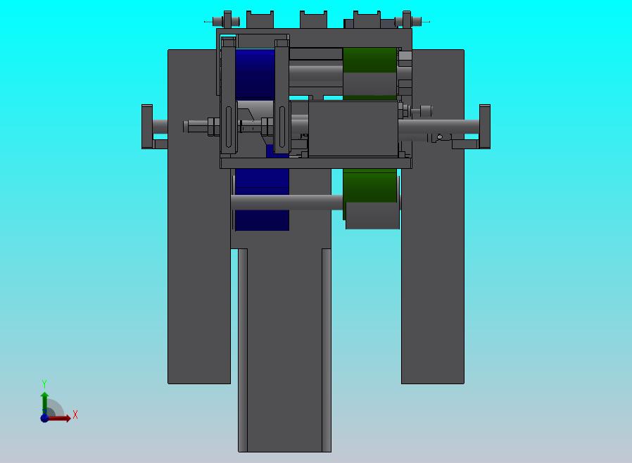 皮带输送的治具回流机构