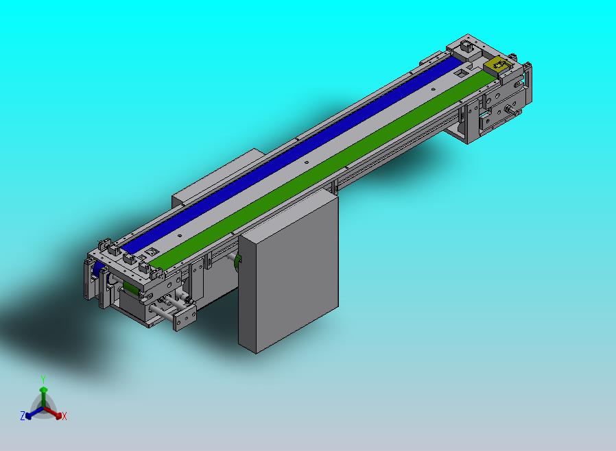 皮带输送的治具回流机构