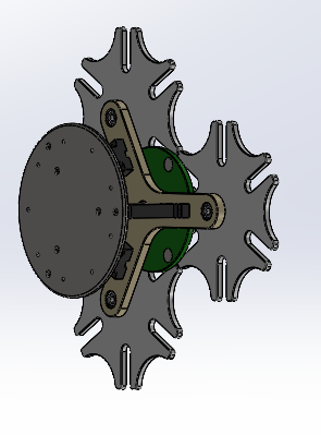 多轮式同步运动槽轮机构