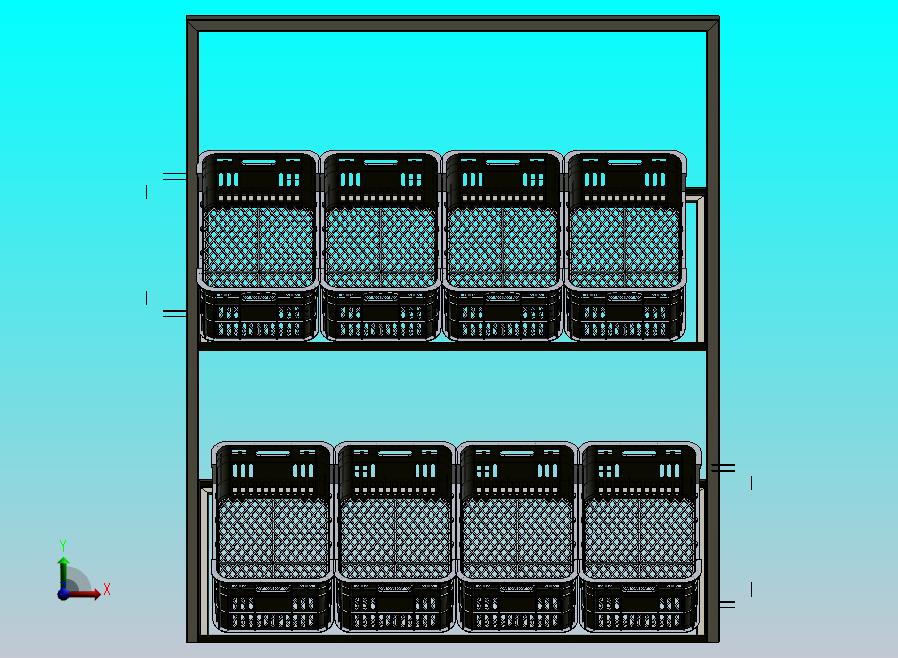 水果展示蔬菜架
