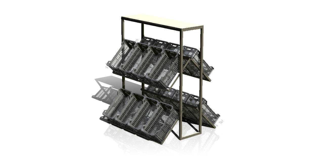 水果展示蔬菜架