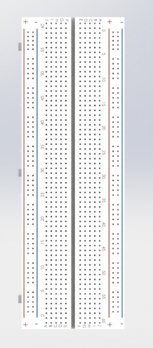 830 个连接点试验板