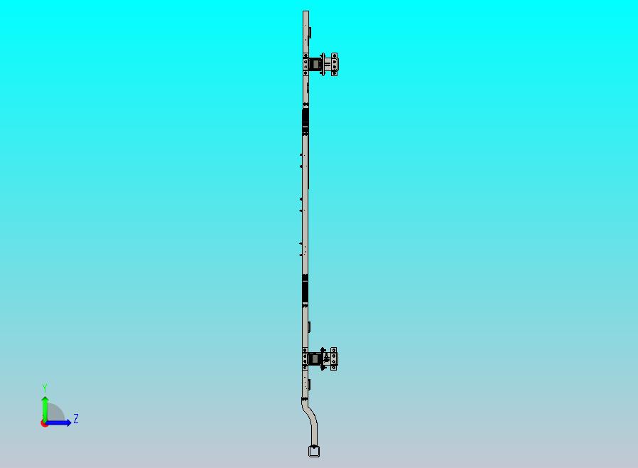 带安装件的梯架底盘