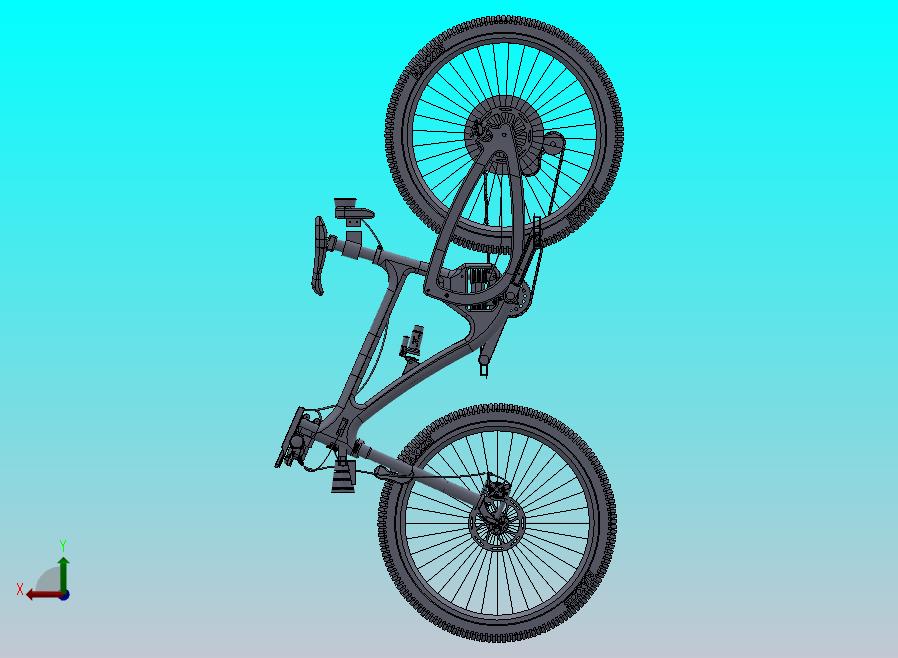 自行车改造的充电配件设计模型