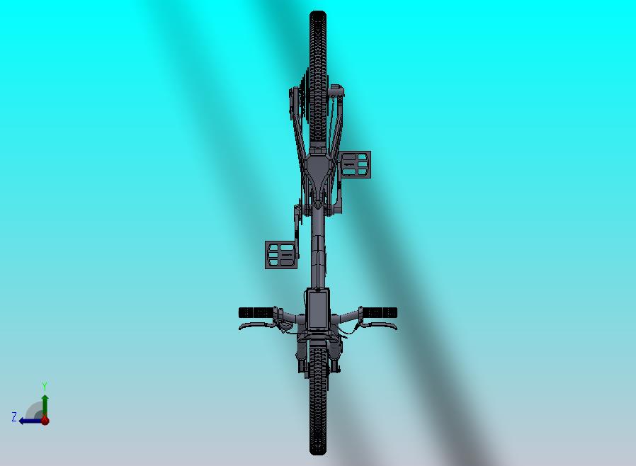 自行车改造的充电配件设计模型