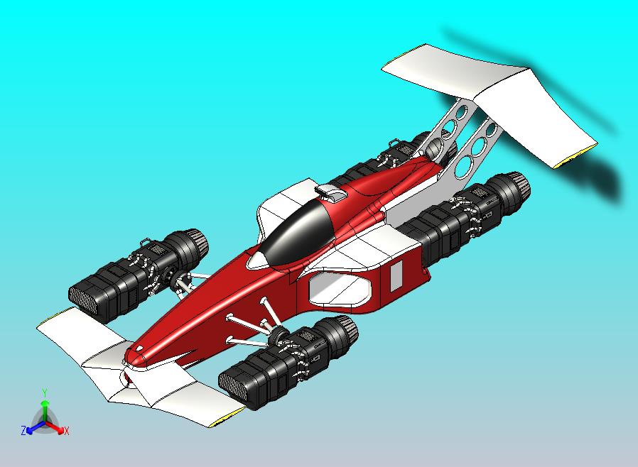 法拉利赛车模型 (3)