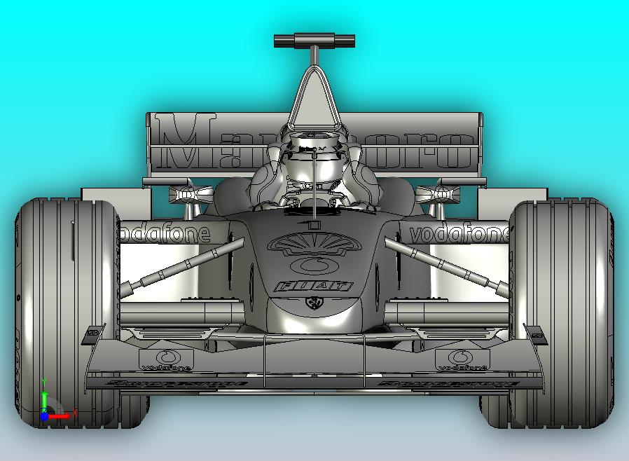 法拉利赛车模型 (8)
