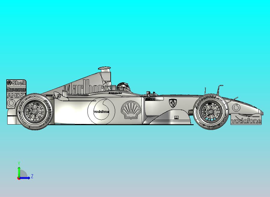 法拉利赛车模型 (8)