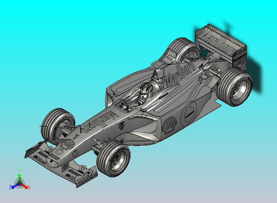 法拉利赛车模型 (8)