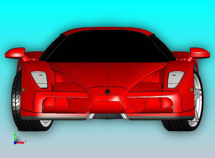 法拉利赛车模型 (20)