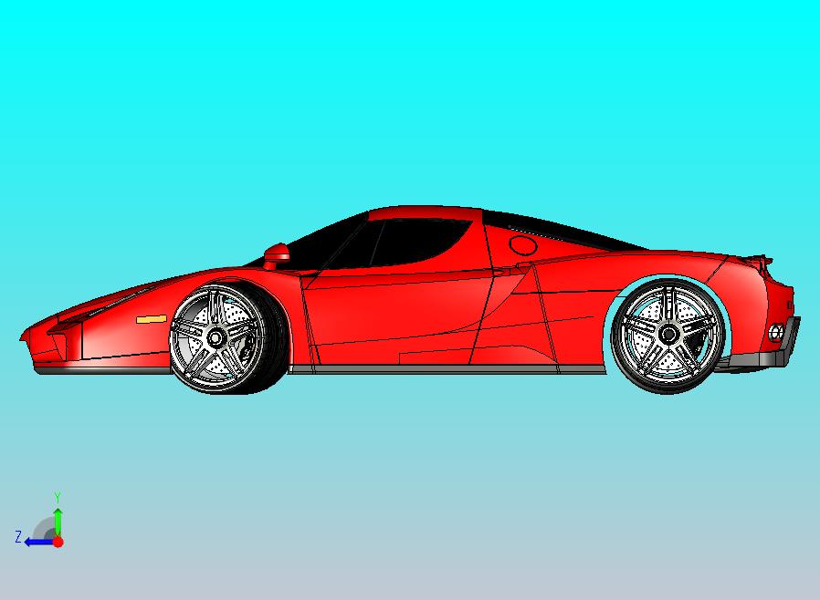 法拉利赛车模型 (20)