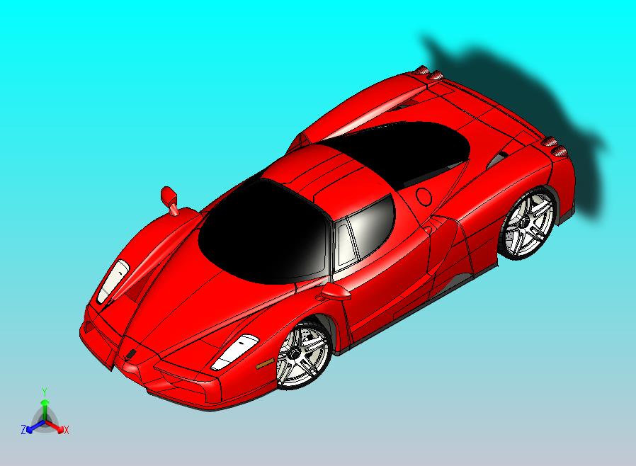 法拉利赛车模型 (20)