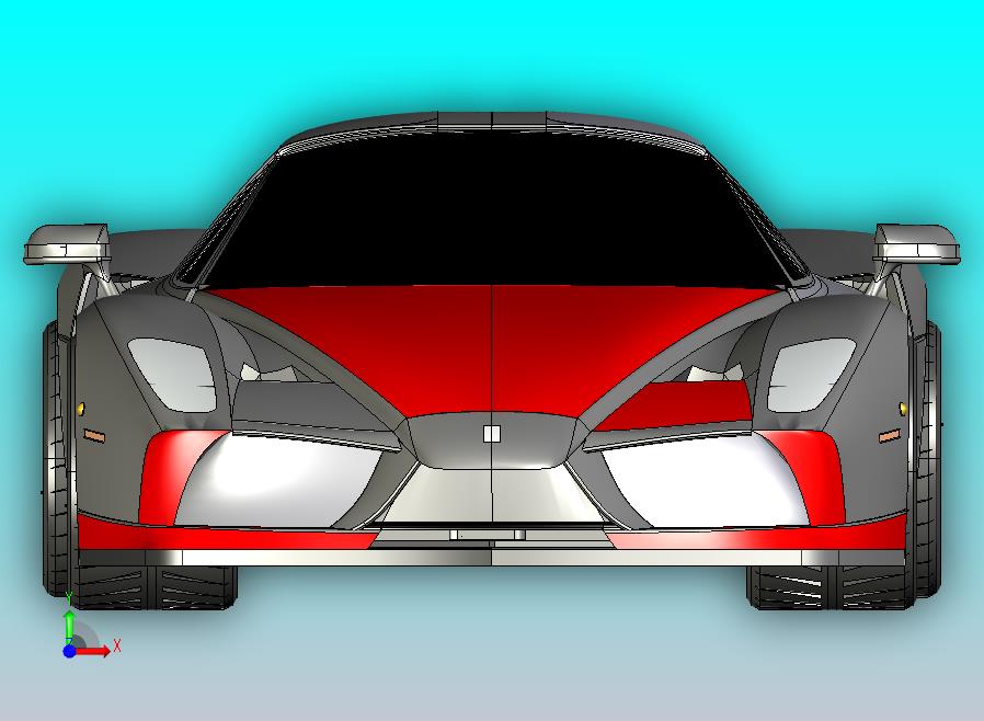 法拉利赛车模型 (21)