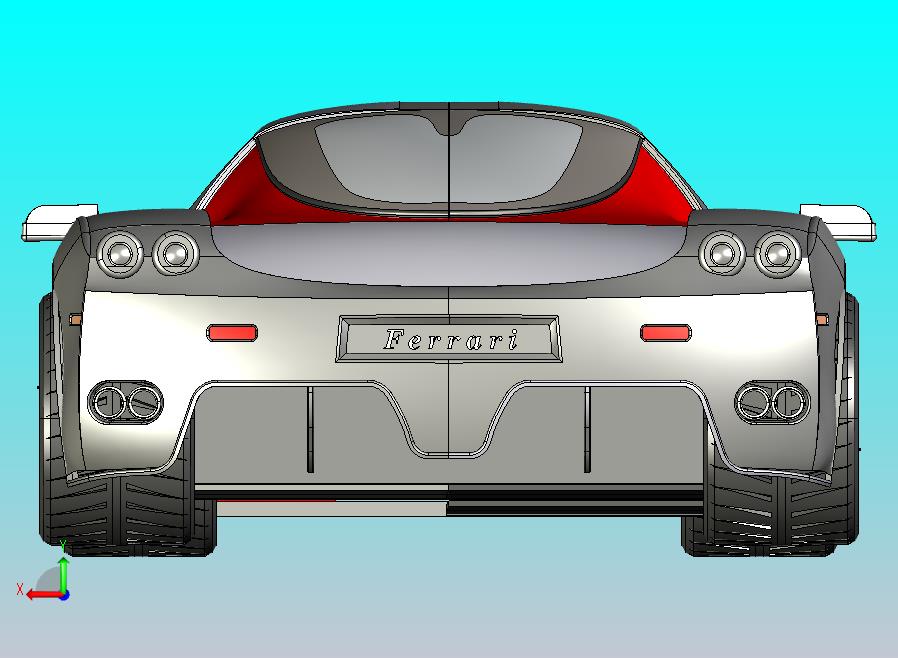 法拉利赛车模型 (21)