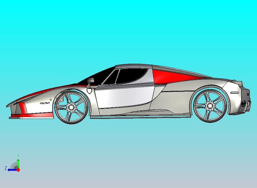 法拉利赛车模型 (21)