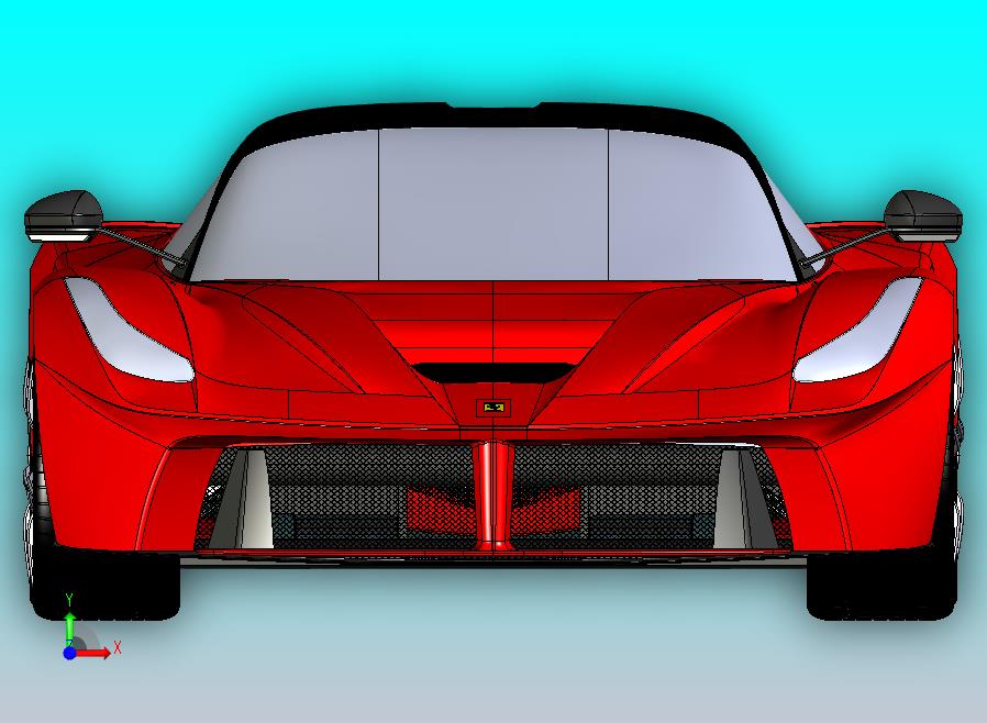 法拉利赛车模型 (29)