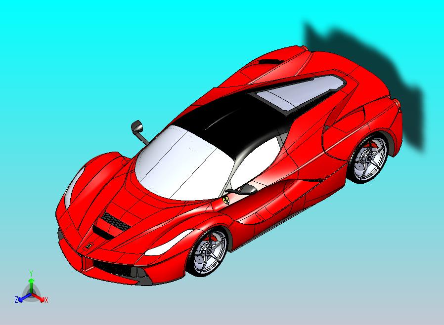 法拉利赛车模型 (29)