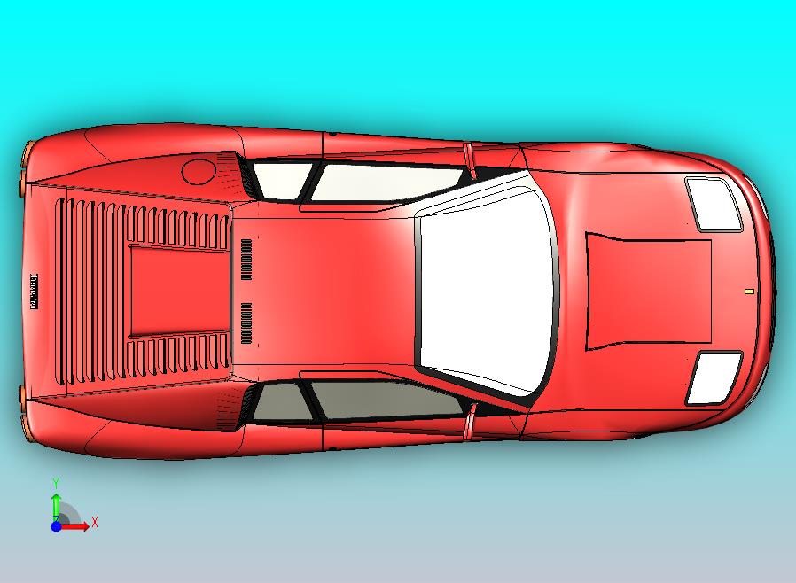 法拉利赛车模型 (14)