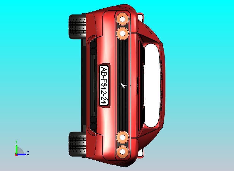 法拉利赛车模型 (14)