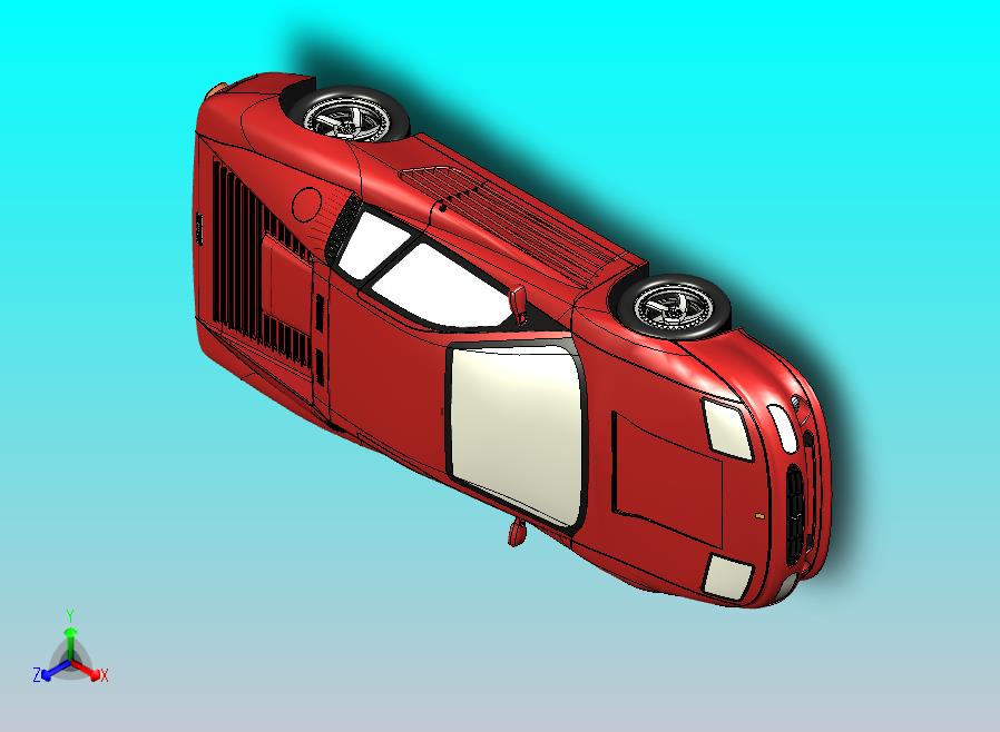 法拉利赛车模型 (14)