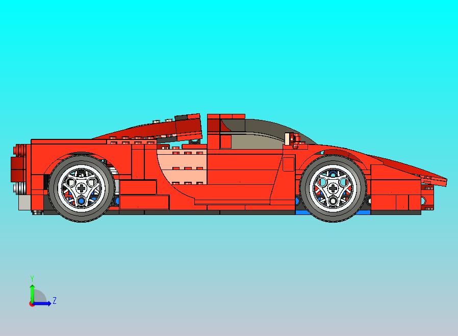 法拉利赛车模型 (23)