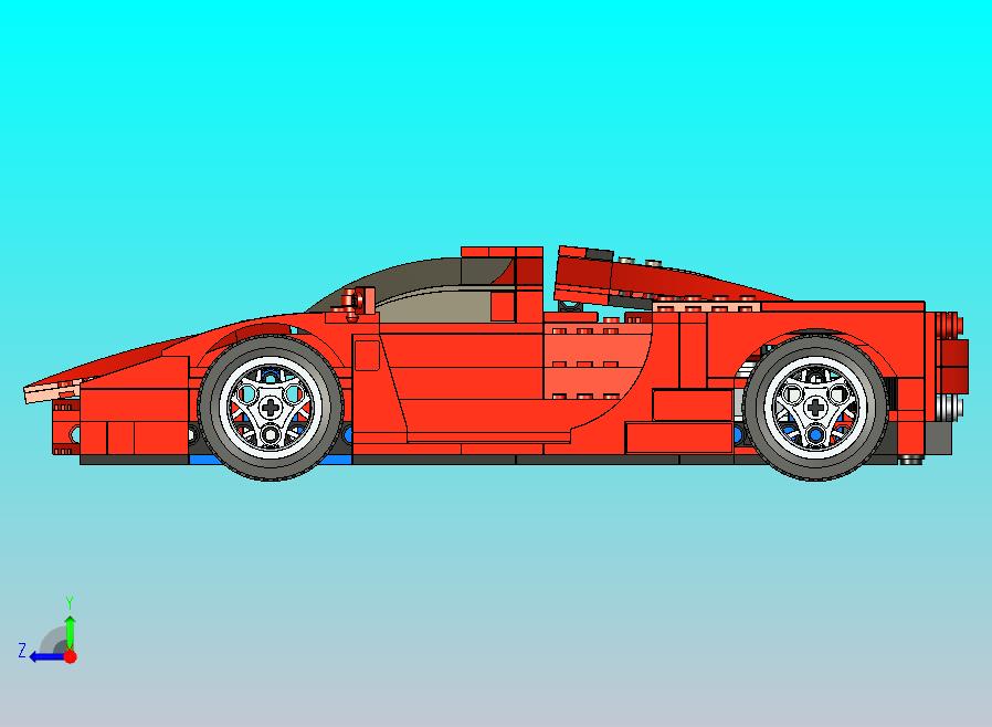法拉利赛车模型 (23)