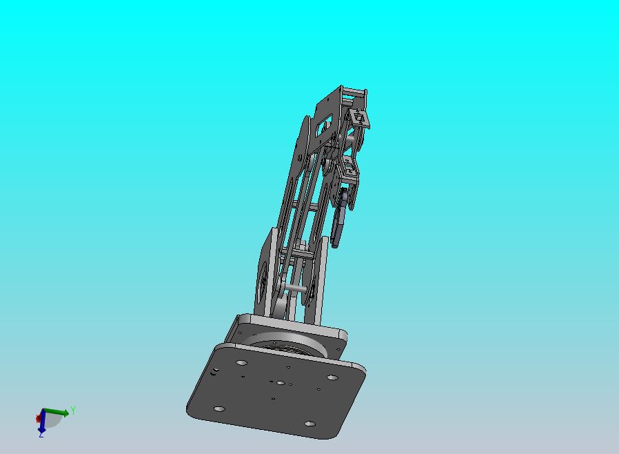 人形机器人机械臂设计+说明书