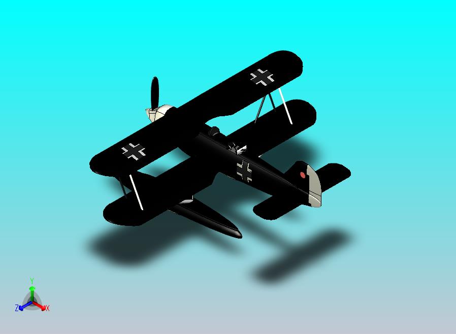 水上飞机航模 (7)