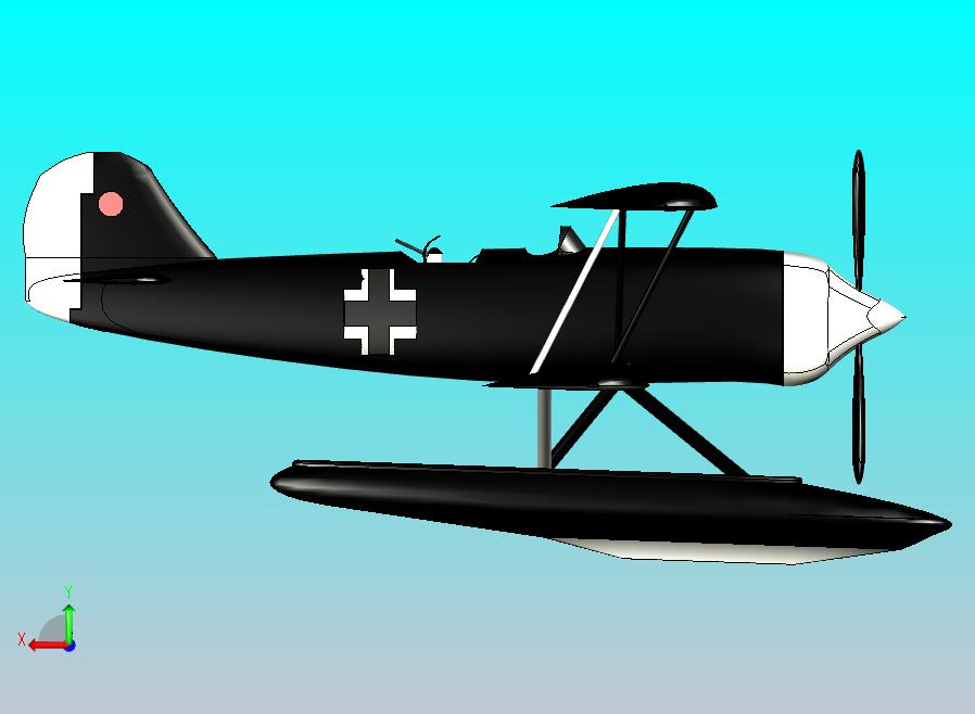 水上飞机航模 (7)