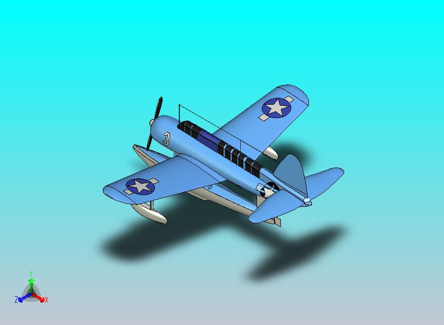 水上飞机航模 (15)