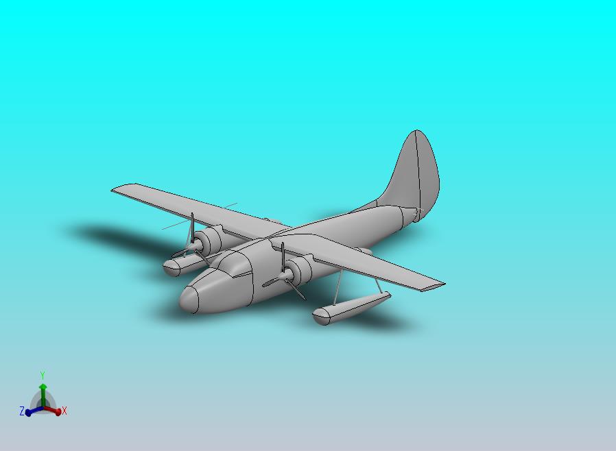 水上飞机航模 (9)