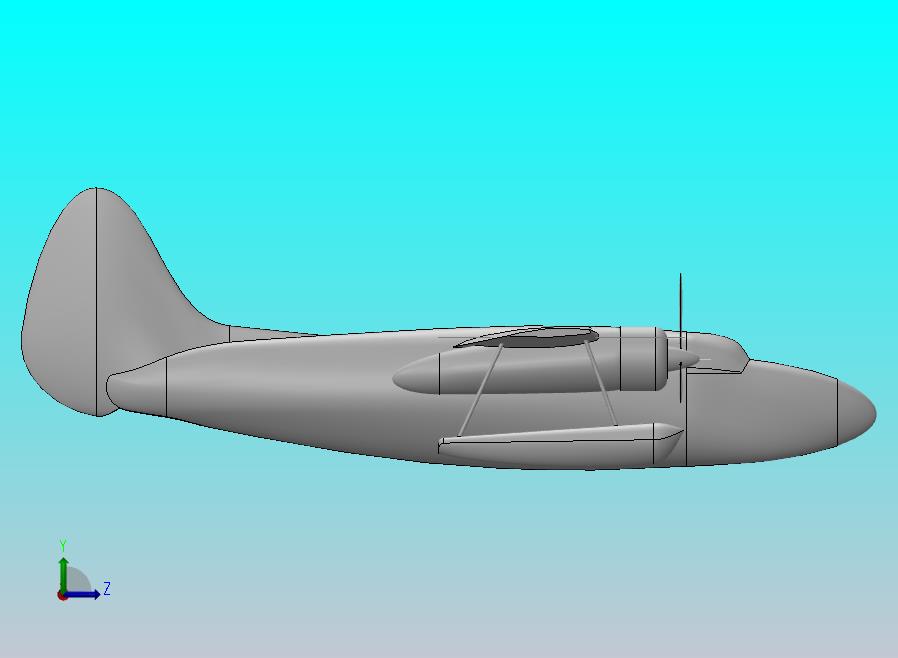 水上飞机航模 (9)