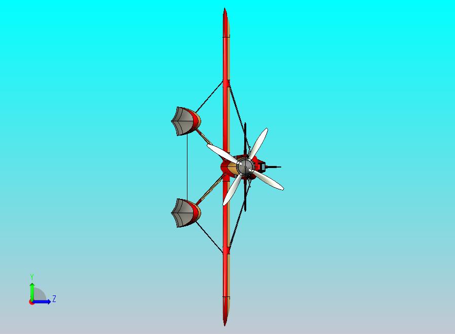 水上飞机航模 (1)