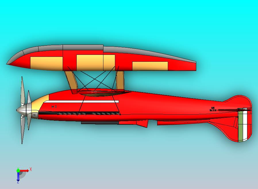 水上飞机航模 (1)