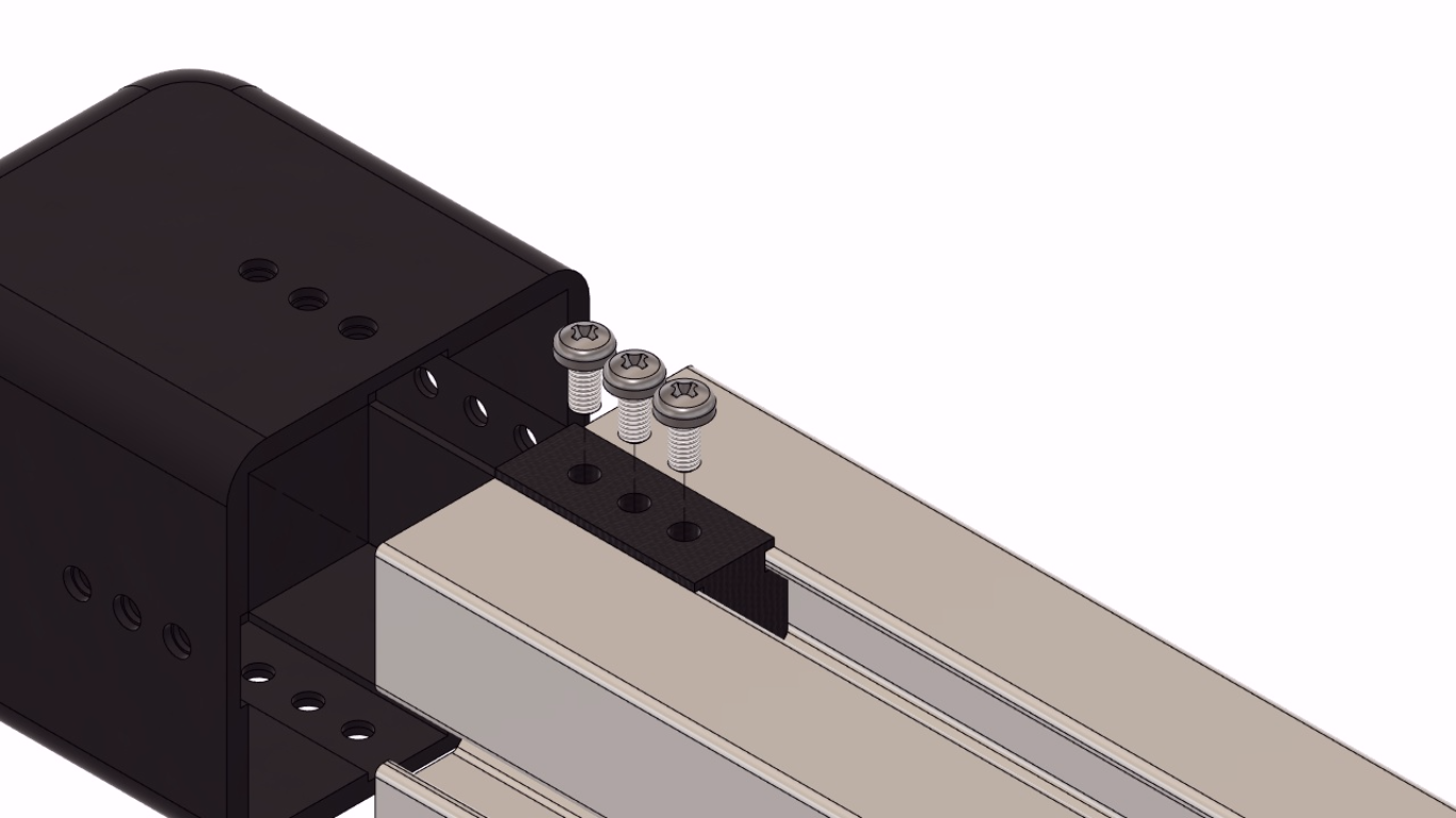 模块化铝型材。