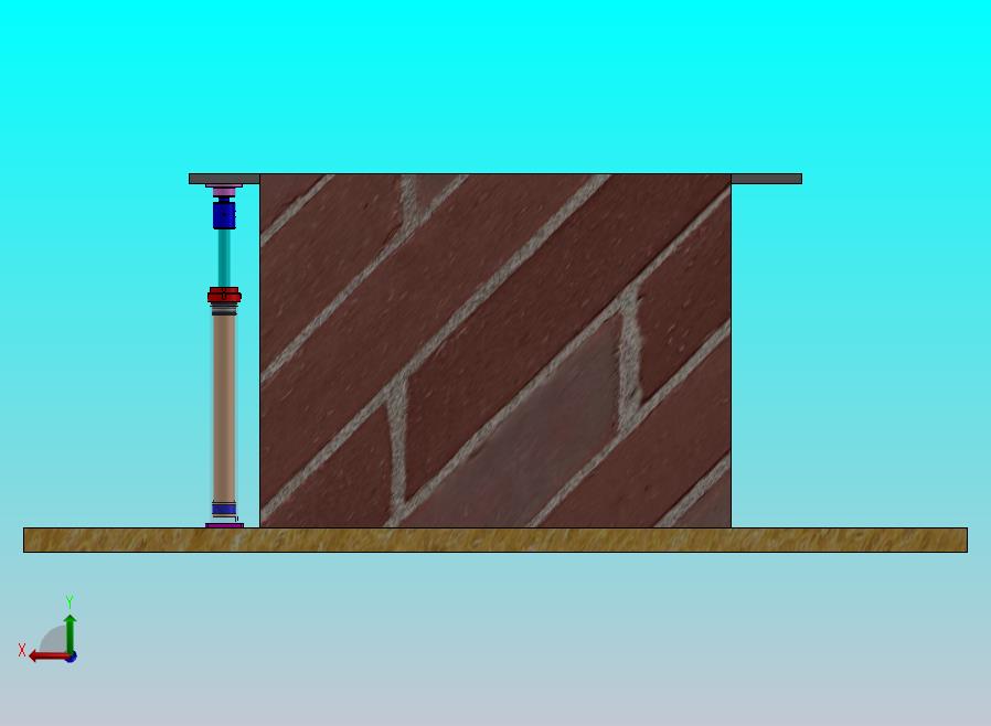 伸缩式液压缸（2级）（前后固定安装）100 l 80 l 50 x（700x3）mm