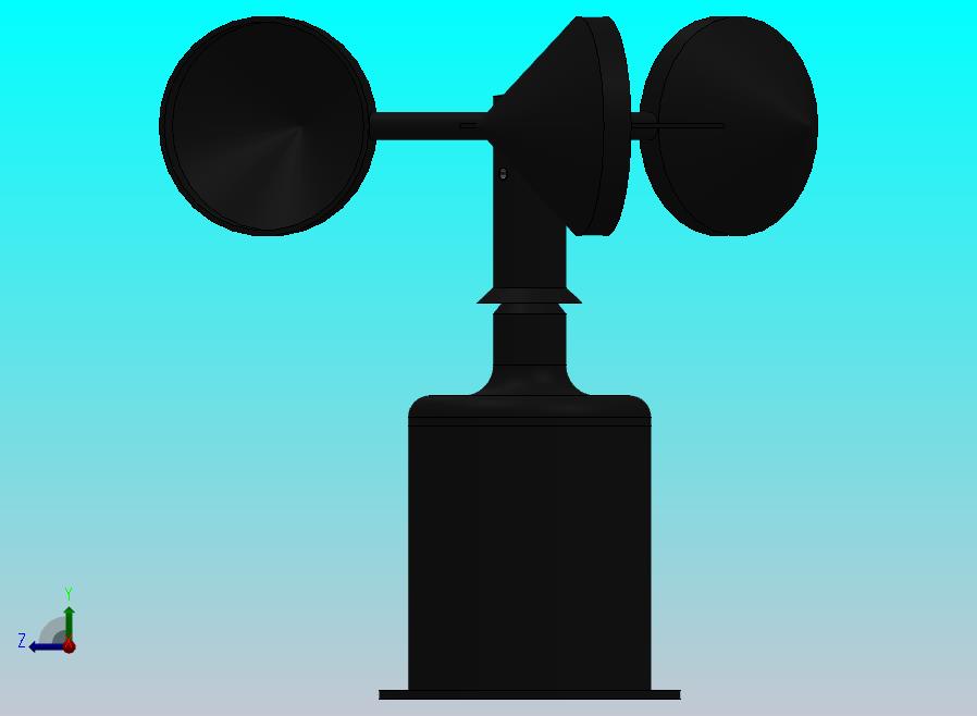 风速传感器三维