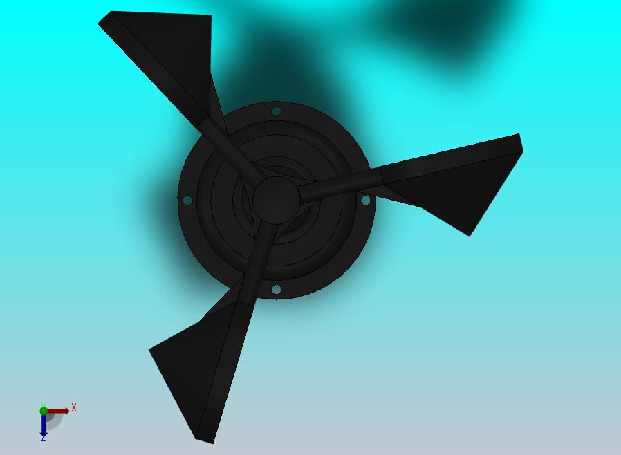 风速传感器三维