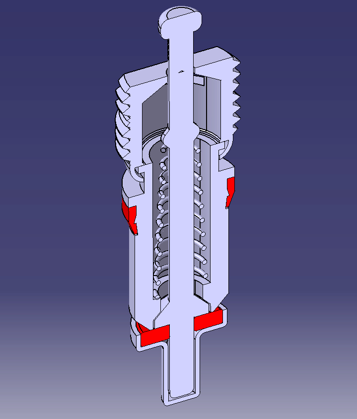 工程卡车轮胎气门芯