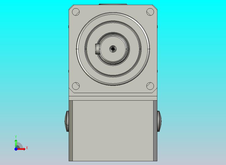 减速机模型 减速比30 输入轴径8mm