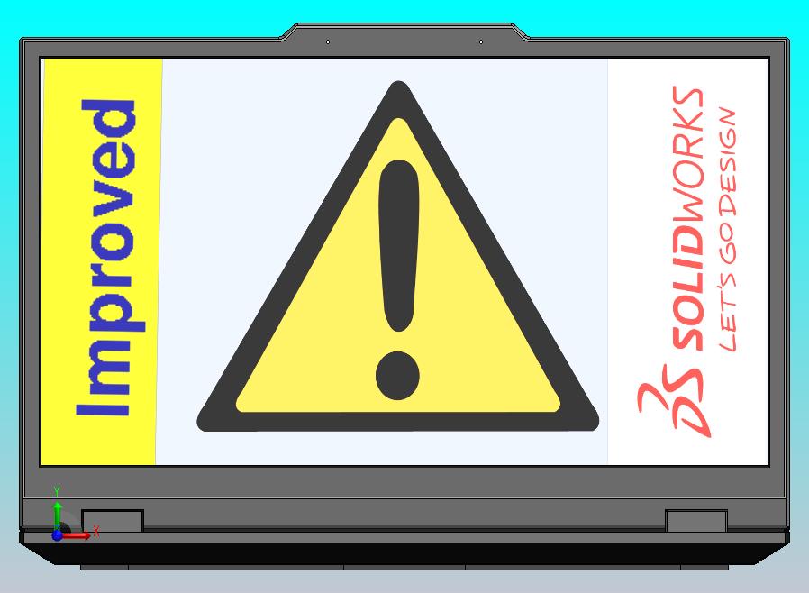 笔记本电脑 CAD 模型