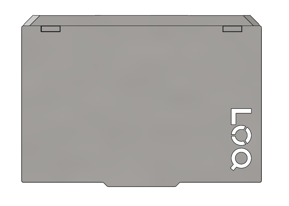 笔记本电脑 CAD 模型