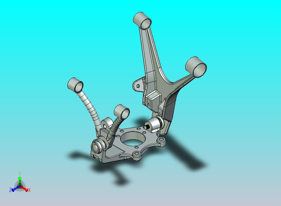 C5 科尔维特前悬架