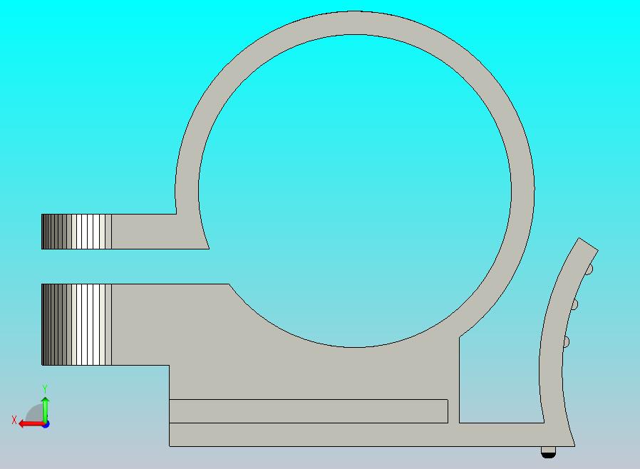方向盘上的手电筒支架