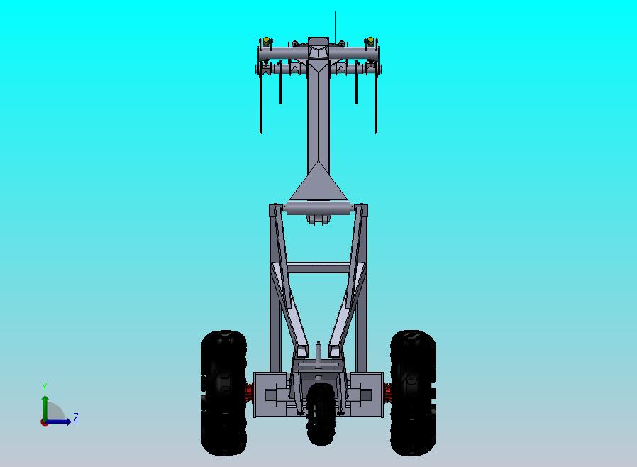 静压装载机框架